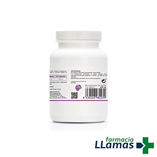 BICARBONATO DE SODIO B-GREEN 500MG 60 CAPSULAS