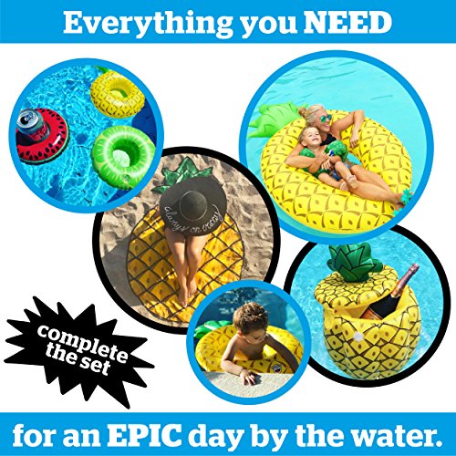 BigMouth Inc Enfriador inflable de piña