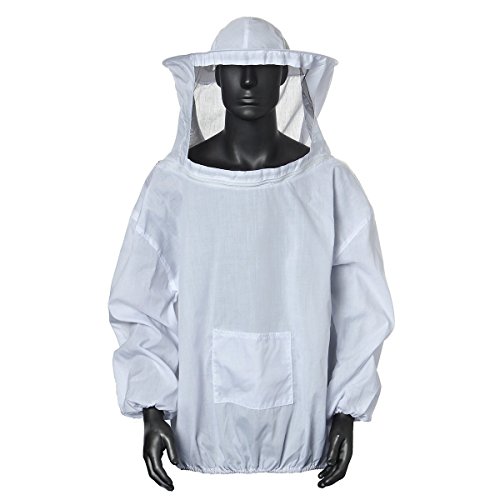 Binnan Traje de Apicultor Profesional para Apicultura,Blanco