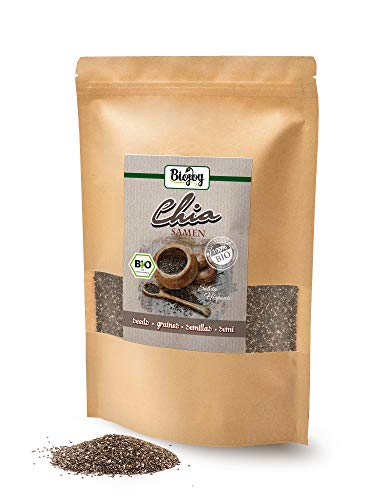 Biojoy Semillas de Chia Organicas, Salvia hispanica (1 kg)