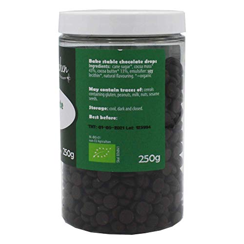 BioKitchen - Pepitas de chocolate ecológico (6 envases de 250 g)