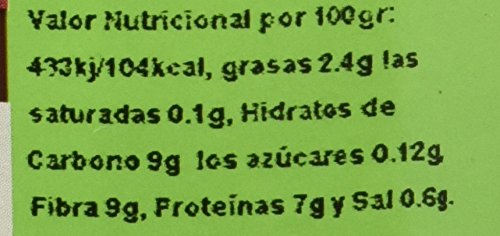 Bionsan Cocido Ecológico de Garbanzos con Verduras - 6 botes de 370 gr - Total: 2220 gr