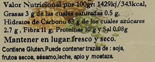 Bionsan Sémola de Trigo Espelta - 6 Paquetes de 500 gr - Total: 3000 gr