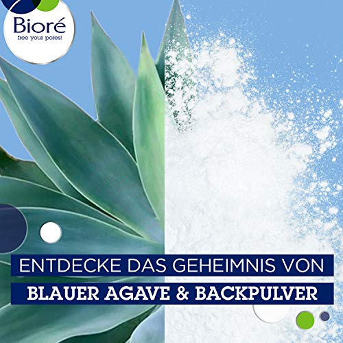 Bioré - Exfoliante antiespinillas - Agave azul y polvo de horneado, 150 g