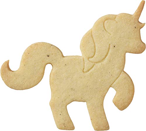 Birkmann Back Artículo, Galletas Forma Unicornio, Gris, 5 x 3 x 2 cm