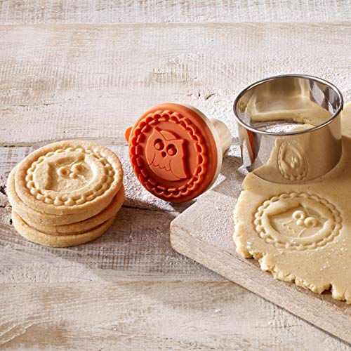 Birkmann - Sello para galletas con forma de búho, 7cm