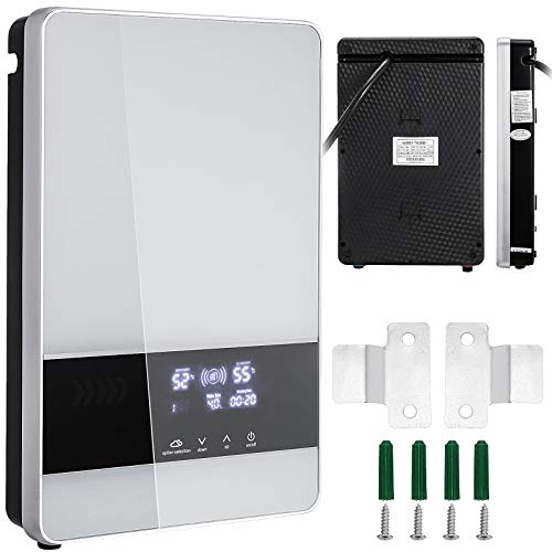 Bisujerro 21 KW Calentador de Agua Instantáneo 380W Calentador de Agua Eléctrico Hot Water Heater para Uso en Cocina o en Baño (21KW)