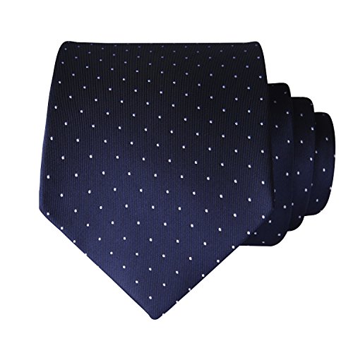 BIYINI Corbata y panuelo de corbata con diseno de jacquard Woven Classic para hombre y corbata cuadrada para hombres