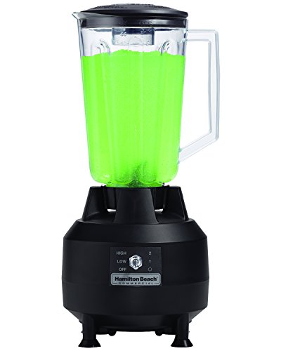 Blender Bar Hamilton Beach Commercial HBB908-CE, potencia máxima de 1/2 CV, 2 velocidades, recipiente de policarbonato 1,25 L