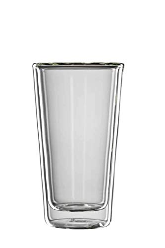 bloomix C-103-300-G Milano - Juego de 2 Vasos térmicos con Doble Pared para café Latte Macchiato