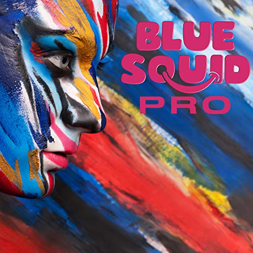 Blue Squid PRO Pintura facial (30 gm), profesional a base de agua para tarta...