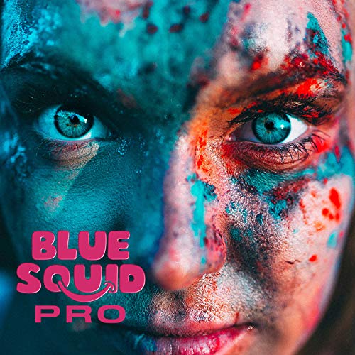 Blue Squid PRO Pintura facial (30 gm), profesional a base de agua para tarta...
