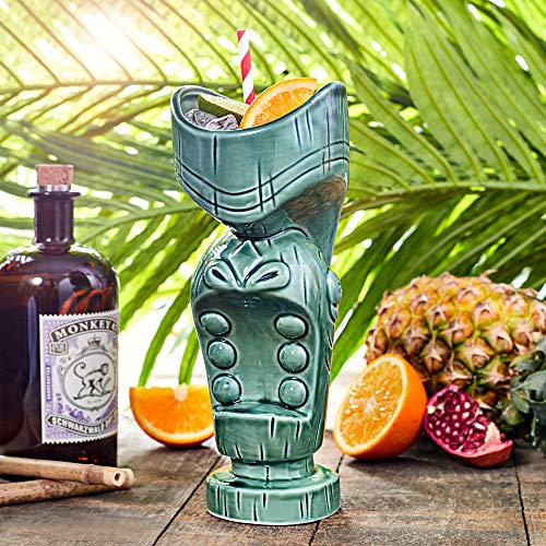 Boca Tiki tazas 510/600 ml – cerámica hawaiano cóctel taza