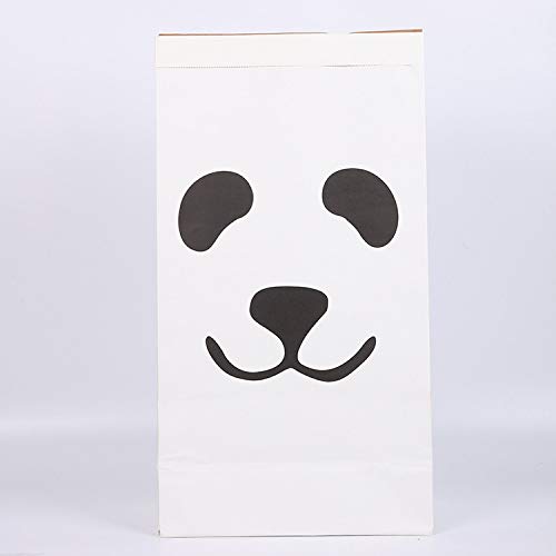 Bolsa De Almacenamiento Juguetes para Niños Juguetes para El Hogar Basura De Almacenamiento Bolsa De Almacenamiento De Papel Kraft Panda Extra Grande