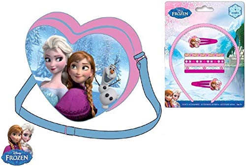 Bolsa de hombro Frozen + Conjunto de joyas Frozen