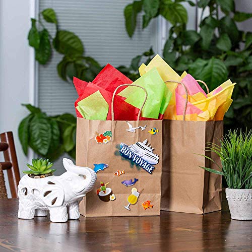 Bolsas de Papel para Alimentos,Bolsas de Papel para Bocadillos,Bolsas Papel Kraft,Bolsas Papel con Asas,Bolsas de Papel Pequeñas,Bolsas Papel Regalo