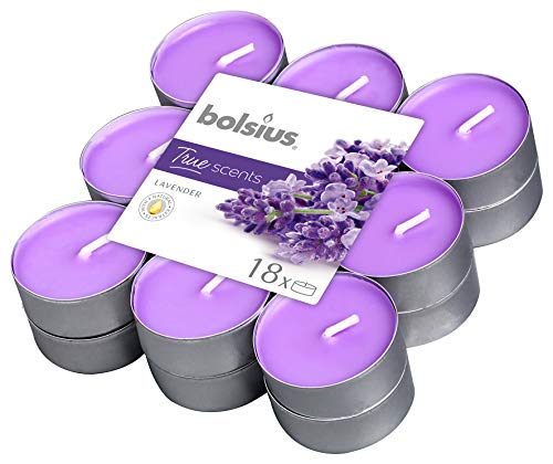 Bolsius 101926943477, Cera, Morado, Talla única