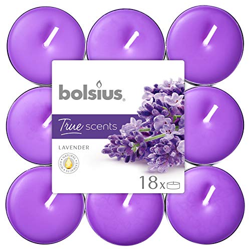 Bolsius 101926943477, Cera, Morado, Talla única