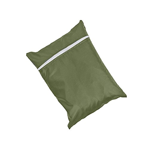 Bolso grande del almacenaje del árbol de navidad con la manija por yunhigh - impermeable resistente verde del ejército 14ft