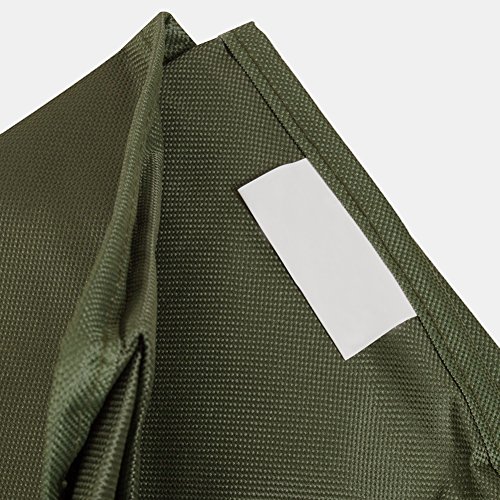 Bolso grande del almacenaje del árbol de navidad con la manija por yunhigh - impermeable resistente verde del ejército 14ft