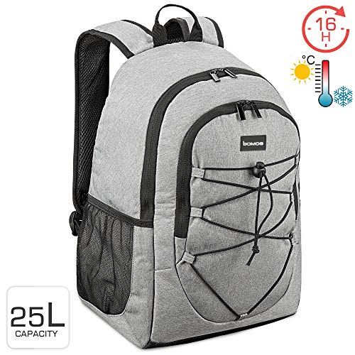 bomoe Mochila Nevera portátil IceBreezer KR45 - Bolsa térmica Comida y Bebida - Aprox. 45x19x33 cm - Aprox. 25 litros - Nevera Coche - Bolsa Porta Alimentos Mochila isotérmica