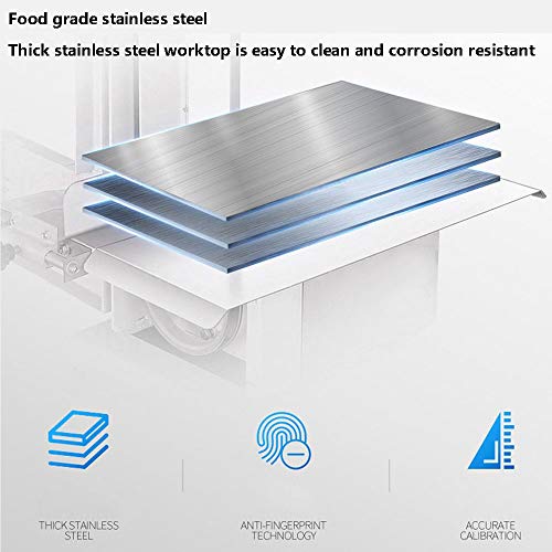 Bone Eléctrica VIO La Máquina De Alimentos Congelados Carne Máquina De Corte De Carne Carnicero Sierra De Cinta para Picar Carne del Acero Inoxidable Espesor De Corte Ajustable 110V / 220V 0.65Kw