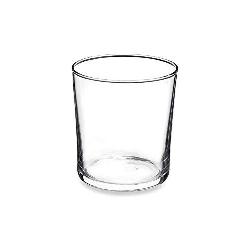 Bormioli Rocco 710870M04321751 - Juego de 12 Vasos de Vidrio Templado