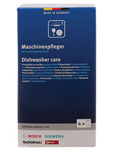 Bosch 00311566 lavavajillas limpiador de cuidado, 4 x 250 ml