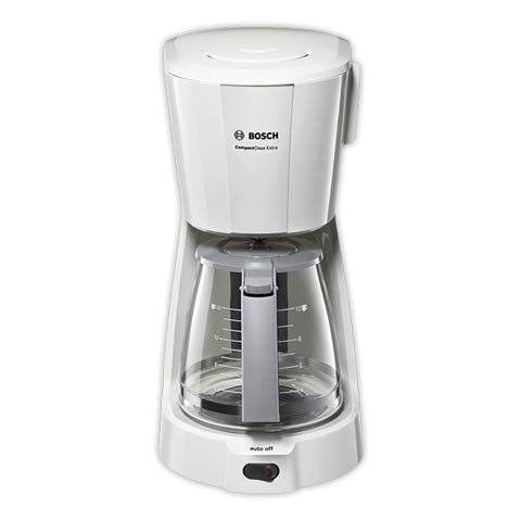 Bosch CompactClass TKA3A031 - Cafetera de goteo, para 10 o 15 tazas, color blanco