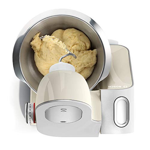 Bosch MUM58920 - Robot de cocina (1000 W, acero inoxidable), color beige