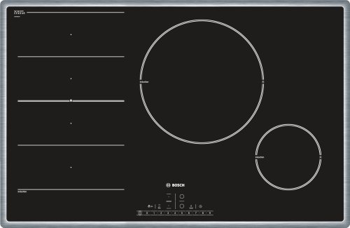 Bosch pin845 F17e hobs eléctrico/79,5 cm/Powerboost de función para todas las zonas de cocción/energía indicador/Negro