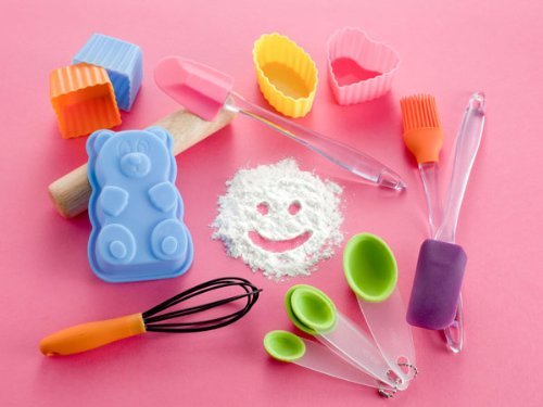 BRANDANI 56737 - Kit de repostera Infantil (14 Piezas, Silicona)