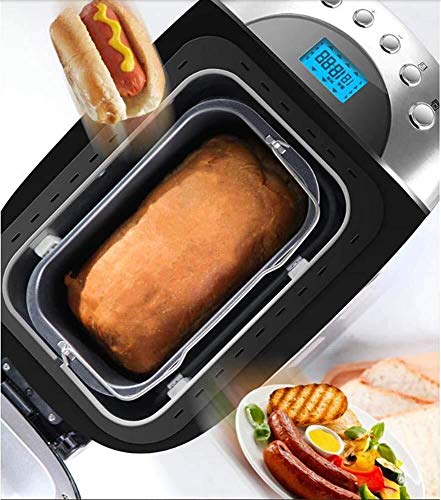 Bread machine HL-TD Panificadora Máquina De Hacer Pan Máquina Automática Casa, Pasta Máquina Mezcladora De Doble Tubo Desayuno Sin Gluten