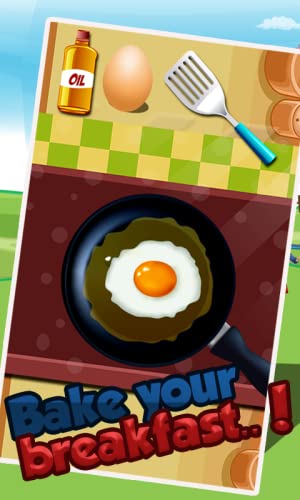 Breakfast Maker - Romper Juegos de cocina rápida para las ninas.