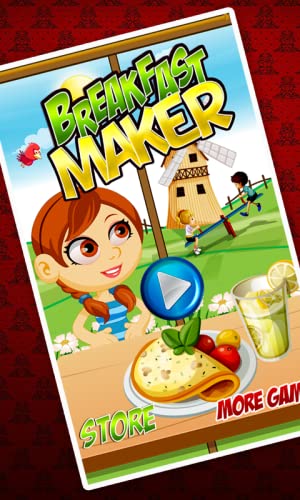 Breakfast Maker - Romper Juegos de cocina rápida para las ninas.