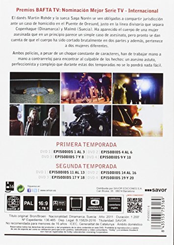 Bron: El Puente - Temporada 1 Y 2 [DVD]