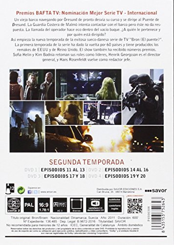 Bron (El Puente) - Temporada 2 [DVD]