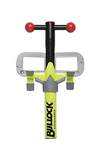 Bullock 146161 Excellence Talla K-Barra ANTIRROBO Coche para EL Pedal DE TRANSMISIÓN Manual || Producto Ultra Resistente al Robo y Apto para vehículos, Amarillo