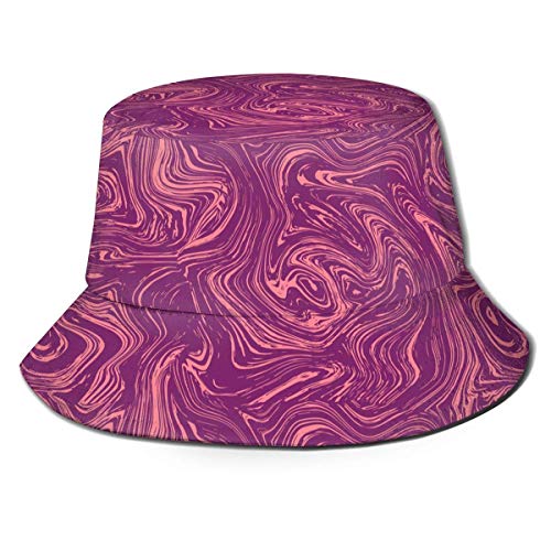 BUXI Printing Fishing Cap,Cortes De Carne Y Sombrero De Sol De Pesca De Barbacoa, Gorros De Cubo para Adultos Plegables para Montar, Escalar, Caminar