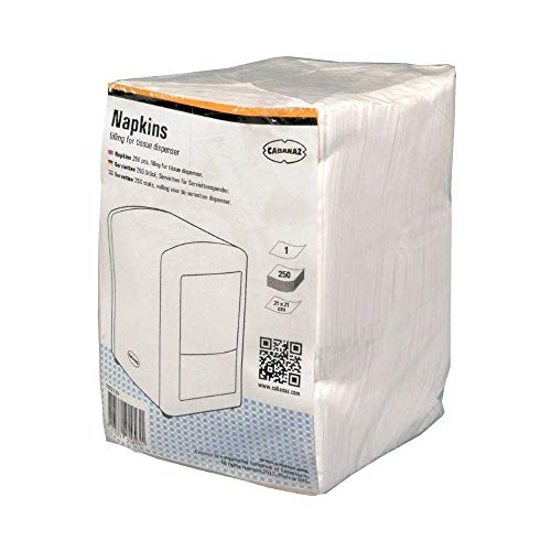 Cabanaz Pack Of 250 tissues For Cabanaz Tissue Dispenser C1002139