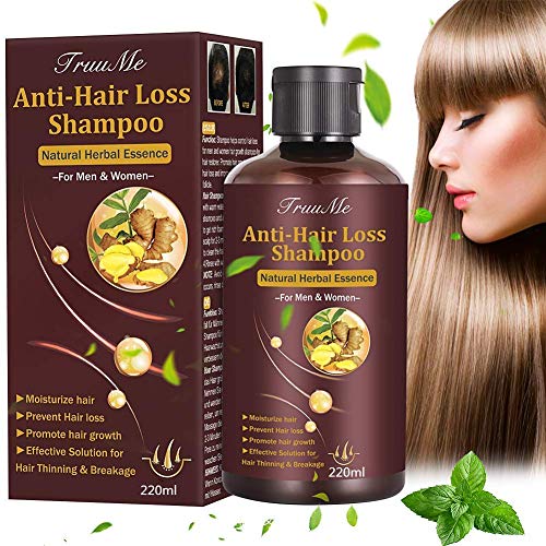 Cabello Champú,Anti Caída del Cabello,Champu Crecimiento Cabello,Hair Loss Shampoo,Promover la Crecimiento del Pelo,Prevención de la pérdida del cabello Tratamiento de la pérdida del cabello(220 ml)