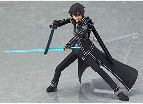 Cabilock Estatua Japonesa Animeanime Modelo Sword Art Online Sao Kirito Figuras de acción Modelo Juguete Regalos de cumpleaños 14Cm