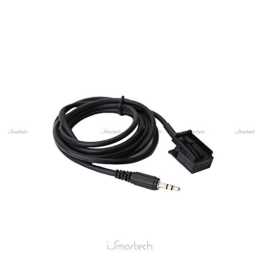 Cable auxiliar de audio universal con entrada jack macho de 3,5 mm, adaptador compatible con radio de coche Opel CD30 CDC40 Opera CD70 Navi Dvd 90 Navi Mp3 Music + kit de llaves de extracción de radio