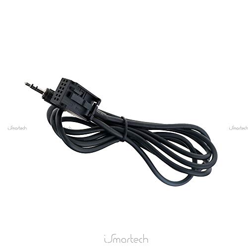 Cable auxiliar de audio universal con entrada jack macho de 3,5 mm, adaptador compatible con radio de coche Opel CD30 CDC40 Opera CD70 Navi Dvd 90 Navi Mp3 Music + kit de llaves de extracción de radio