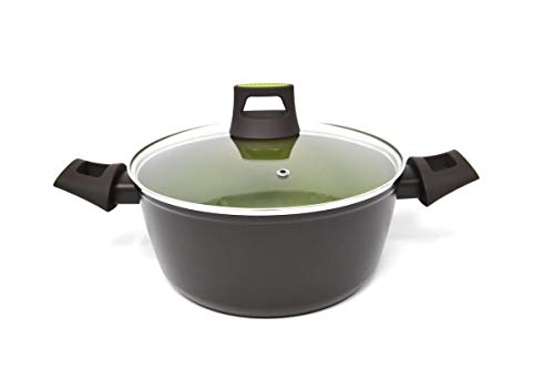 Cacerola Amercook Avocado con tapa 22 cm