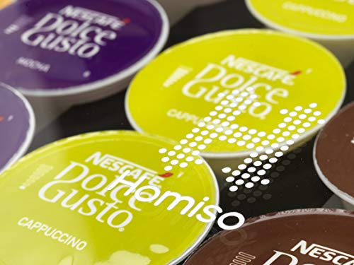 Café Capsulas Dispensador de Homiso, Dolce Gusto compatibles, 36 Capsulas porta