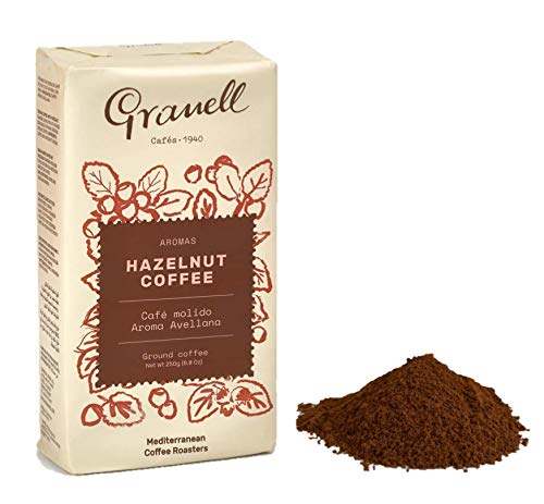 Cafés Granell Aromas Avellana Cafe Molido 100% Café Arabica Café Equilibrado, Suave y con Sabor Intenso - 250 g