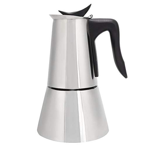 Cafetera doméstica, 300 ml de acero inoxidable de gran capacidad Durable para oficina Inicio Hoteles Restaurantes Viaje Cafetera eléctrica