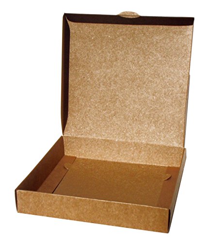 Caja para regalo automontable, set 20 unidades 14 x 14 x 2,5 (Kraft)