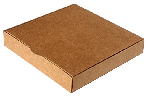 Caja para regalo automontable, set 20 unidades 14 x 14 x 2,5 (Kraft)